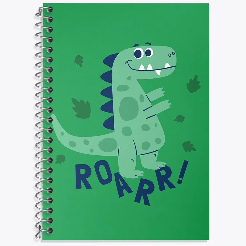 دفتر لغت 50 برگ خندالو طرح دایناسور کیوت کد N897