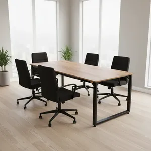 میز جلسه دیزم مدل مونتاژی TLD_asm_180×90_LIGHT