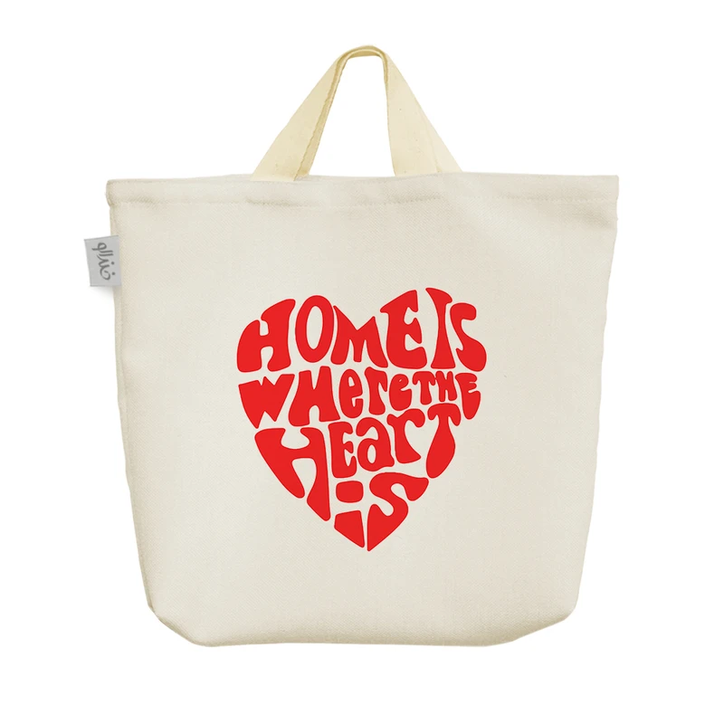 ساک خرید خندالو مدل خونه اونجاست که قلبته کد 9467