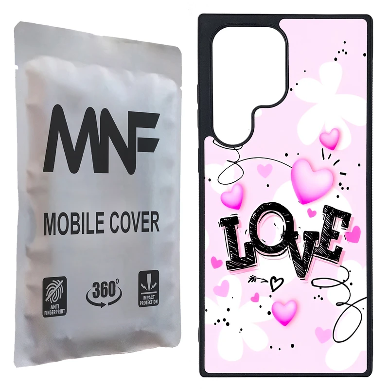 کاور ام ان اف طرح Love کد P-157 مناسب برای گوشی موبایل سامسونگ Galaxy S23 Ultra