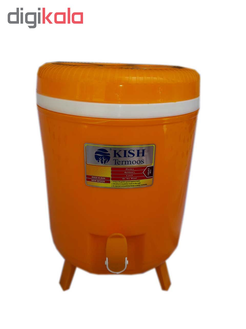 کلمن کیش ترموس کد 121 ظرفیت 10 لیتر
