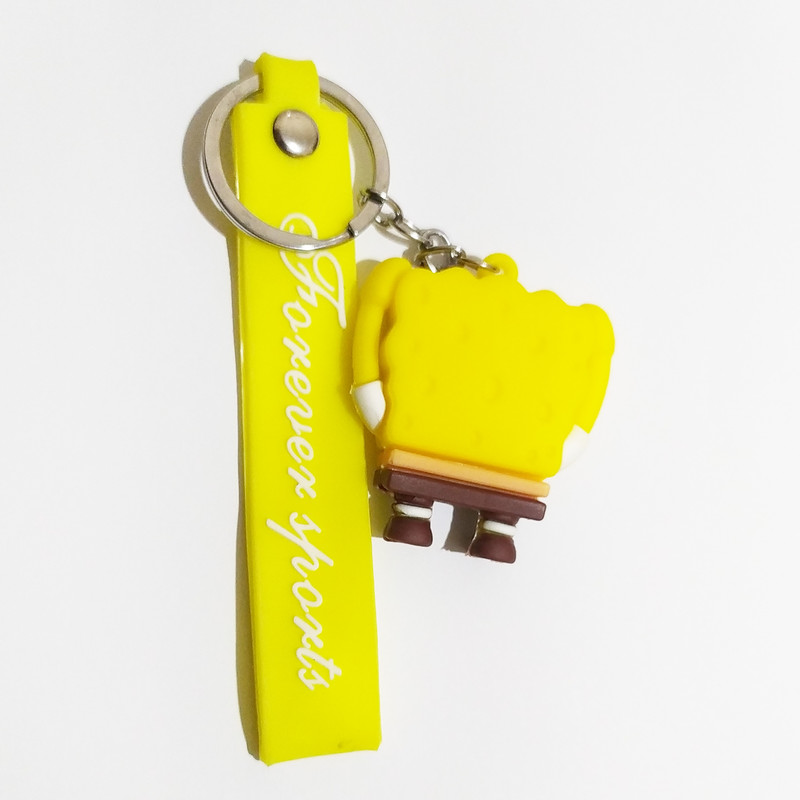 جاکلیدی دخترانه مدل سیلیکونی باب اسفنجی کد 78