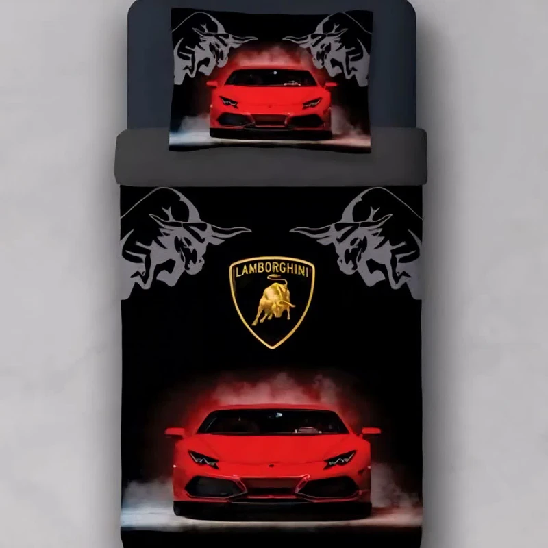 سرویس خواب 1 نفر 4 تکه مدل پسرانه ماشین کد 205