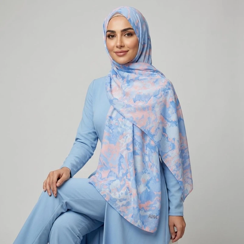 شال زنانه آنالیا مدل نخی کد a-3083