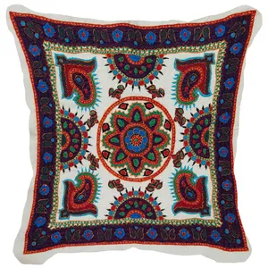 کاور کوسن سوزن دوزی مدل پته کد 5555