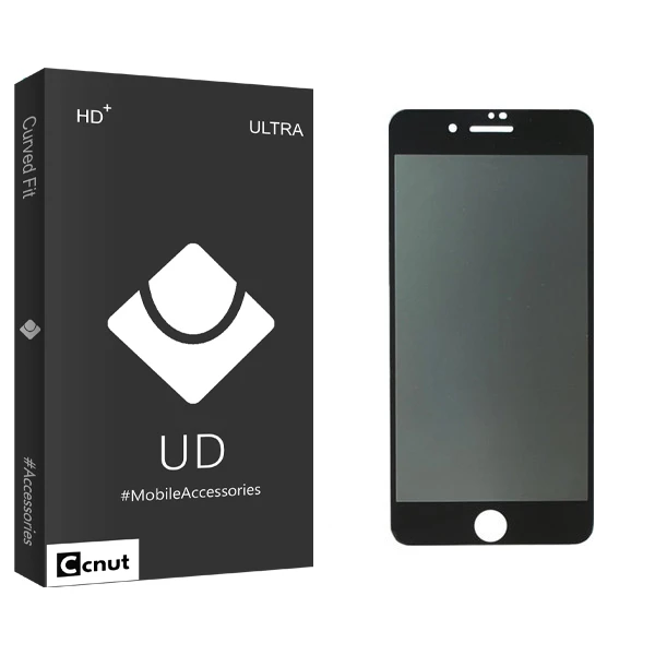 محافظ صفحه نمایش حریم شخصی کوکونات مدل UD Black مناسب برای گوشی موبایل اپل iphone 7 Plus
