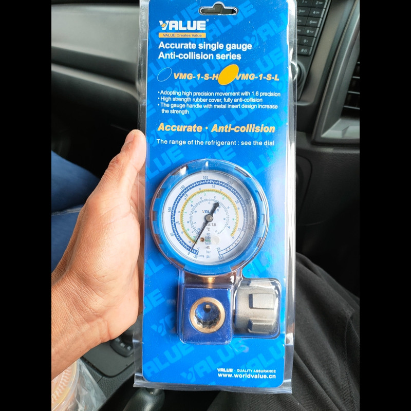 گیج فشار گاز ولیو مدل VMG-1-S-L گیج فشار گاز ولیو مدل VMG-1-S-L
