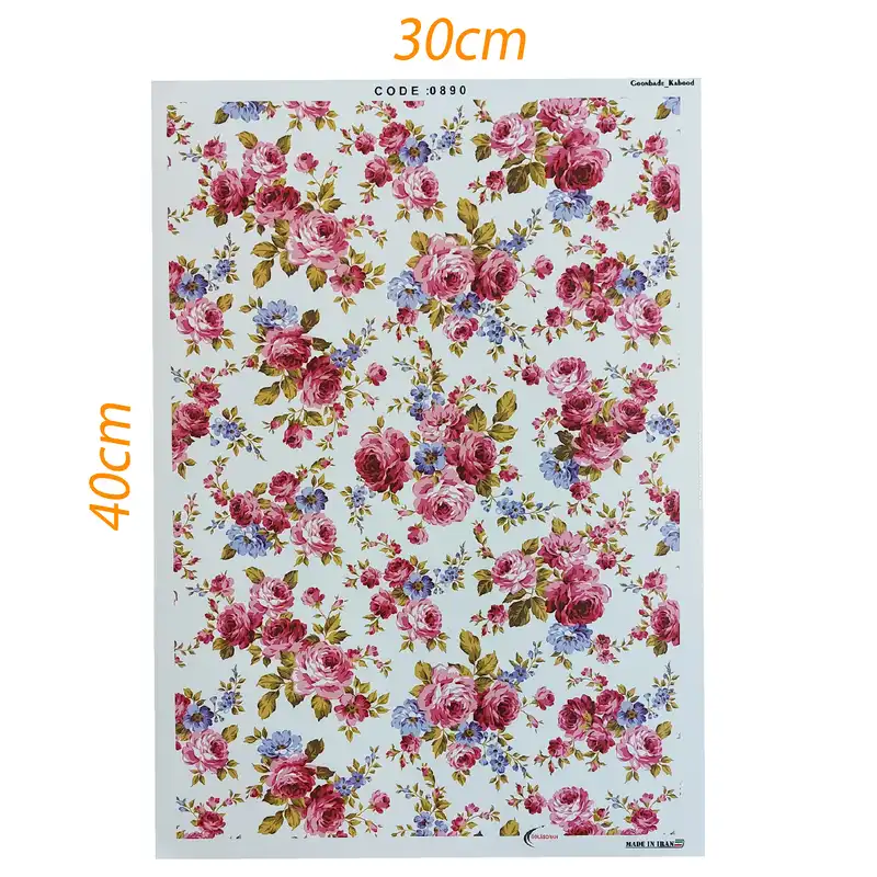 برچسب ترنسفر مدل رز پترن