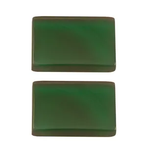 سنگ عقیق مدل نگین مستطیل کد ass32 مجموعه 2 عددی