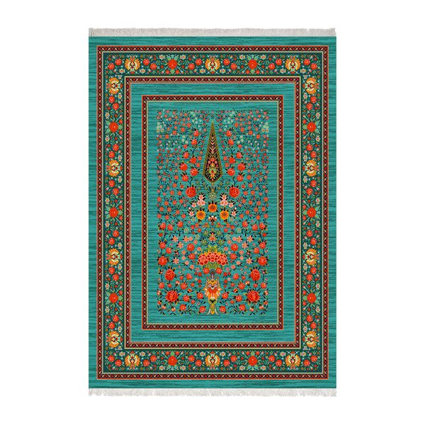 روفرشی زانیس مدل کشدار زمینه سبز