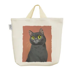 ساک خرید خندالو مدل گربه کد 2869