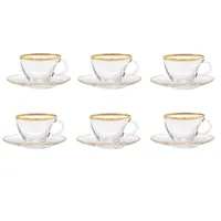 سرویس چای خوری 12 پارچه پاشاباغچه مدل پنگوئن کد 98396