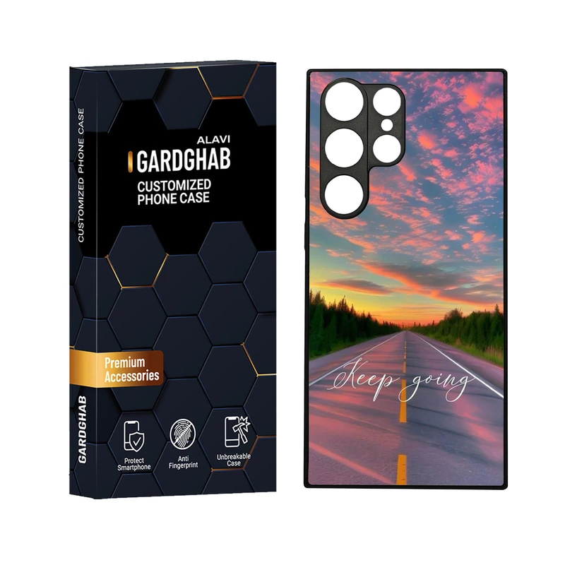 کاور گارد قاب علوی مدل دورژله ای مناسب برای گوشی موبایل سامسونگ Galaxy S23 Ultra