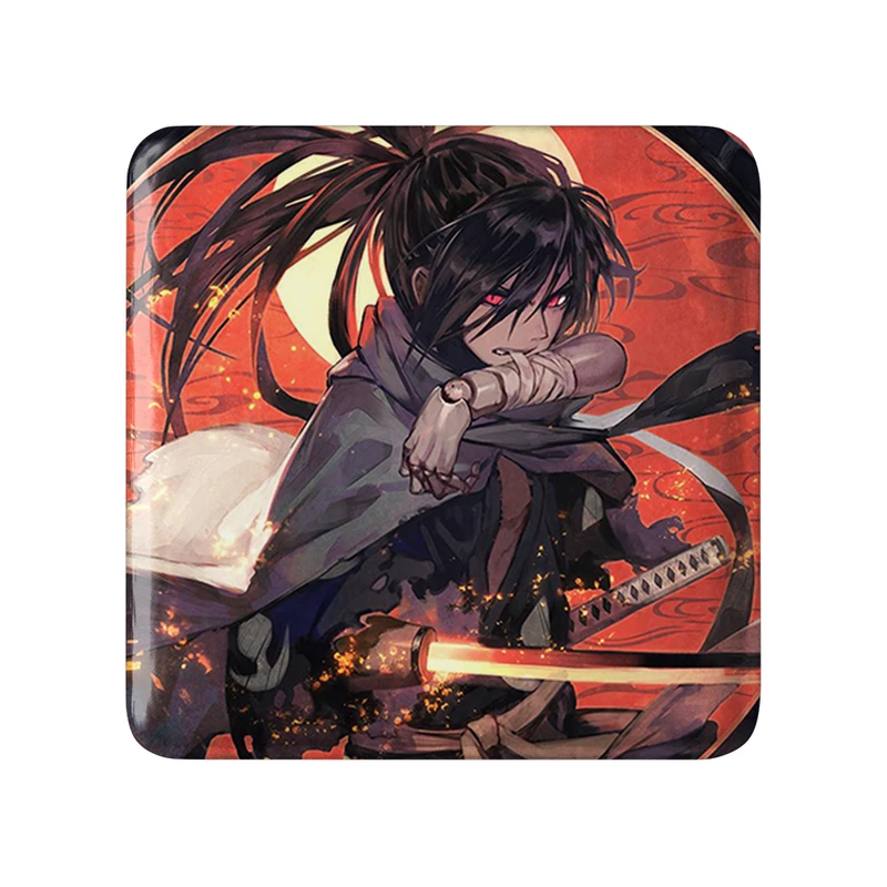 مگنت خندالو طرح هیاکیمارو انیمه دورورو مدل مربعی کد 33642