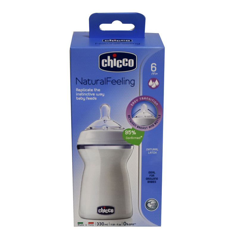 شیشه شیر چیکو مدل C80737 ظرفیت 330 میلی لیتر شیشه شیر چیکو مدل C80737 ظرفیت 330 میلی لیتر