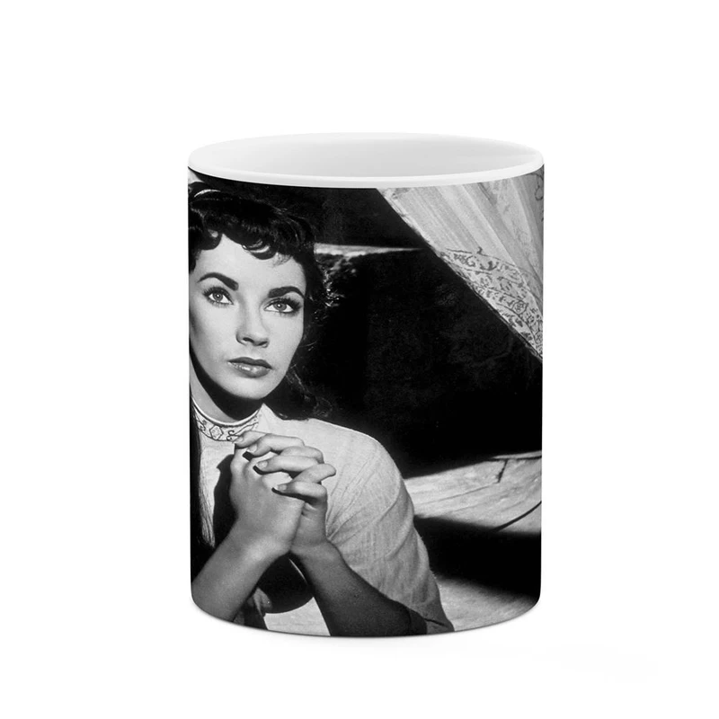 ماگ کاکتی طرح الیزابت تیلور Elizabeth Taylor مدل mgh25871