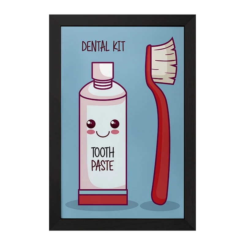 تابلو خندالو مدل دندان و دندان پزشکی کودکانه کد 36699