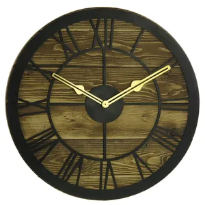 ساعت دیواری چوبین ترموود کد 0021