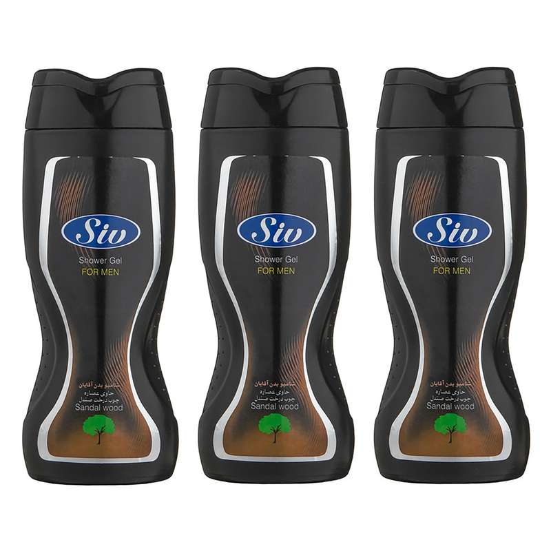 شامپو بدن سیو مدل Sandal Wood وزن 400 گرم مجموعه 3 عددی
