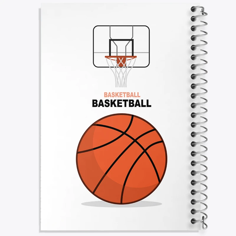 دفتر ژورنال نویسی 50 برگ خندالو مدل نقطه ای طرح بسکتبال کد N888