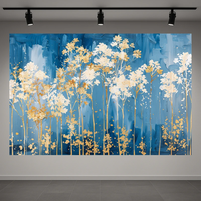 پوستر طرح طبیعت انتزاعی مدل بافت درخت کد AR3060676