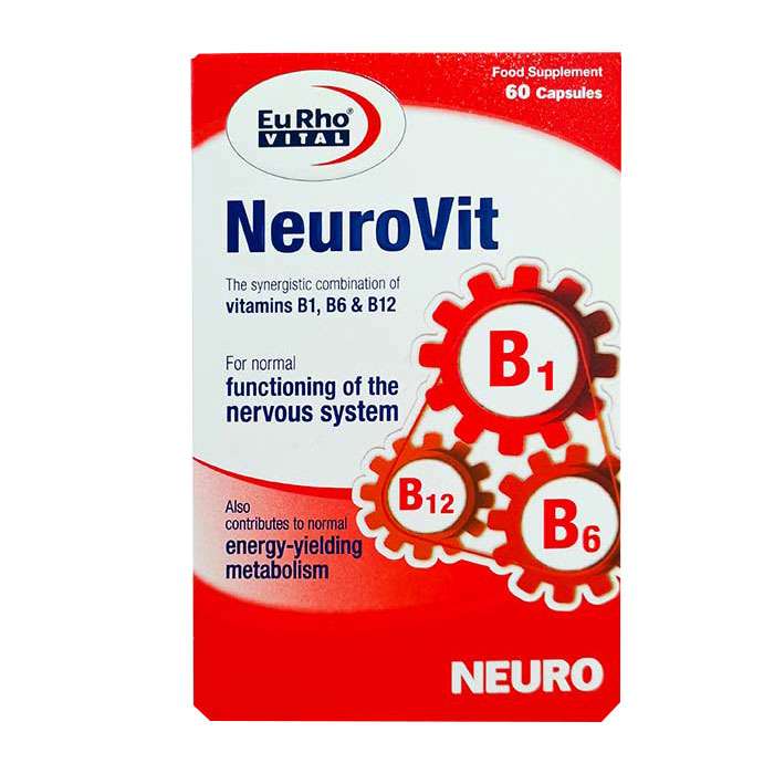 کپسول نوروویت یوروویتال بسته 60 عددی کپسول نوروویت یوروویتال بسته 60 عددی