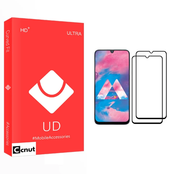 محافظ صفحه نمایش کوکونات مدل UD مناسب برای گوشی موبایل سامسونگ Galaxy M30 بسته دو عددی