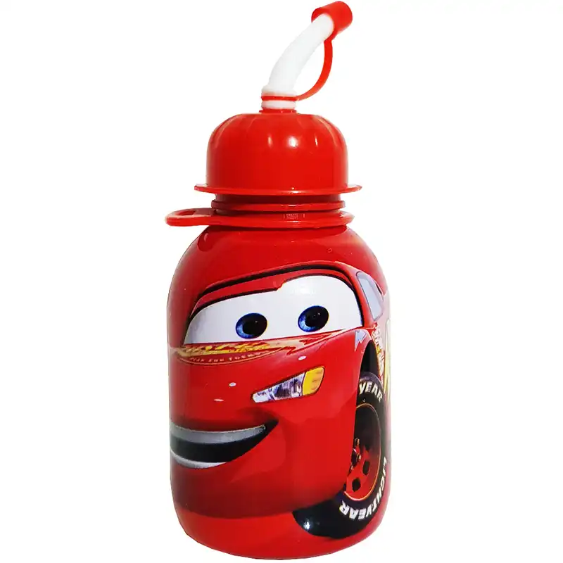 لیوان نی دار کودک طرح مک کویین کد 242