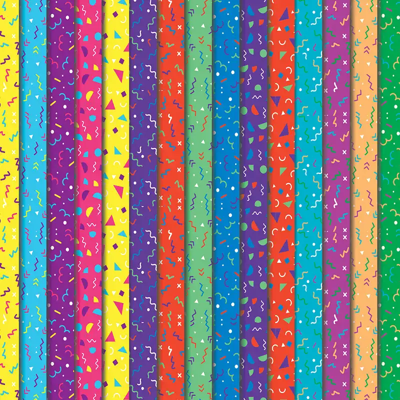 کاغذ کادو مدل یکرو کد 272 بسته 25 عددی