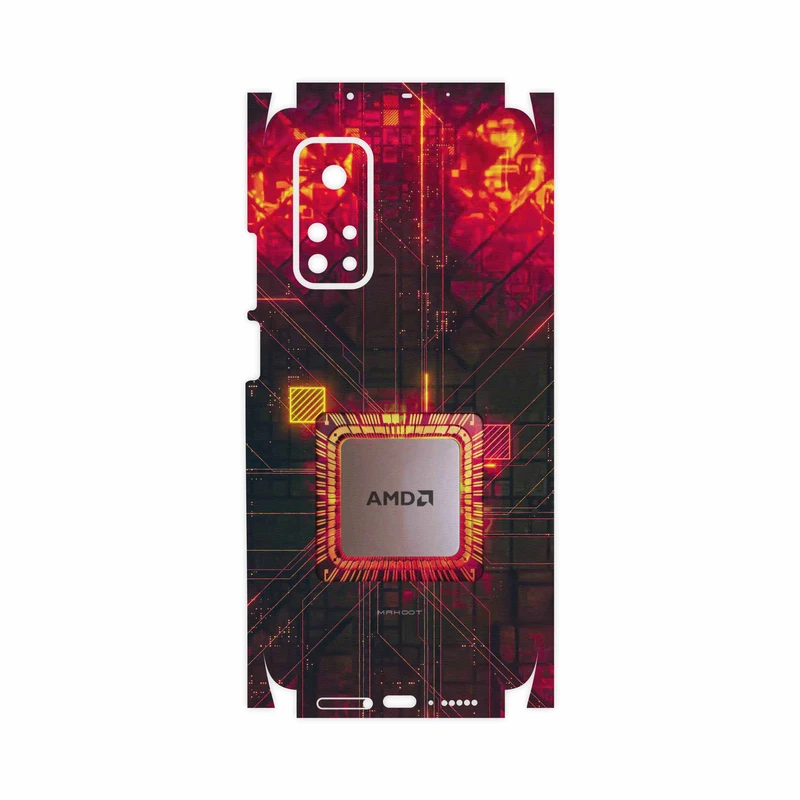 برچسب پوششی ماهوت مدل AMD-Brand-FullSkin مناسب برای گوشی موبایل شیائومی Mi 10T Pro 5G