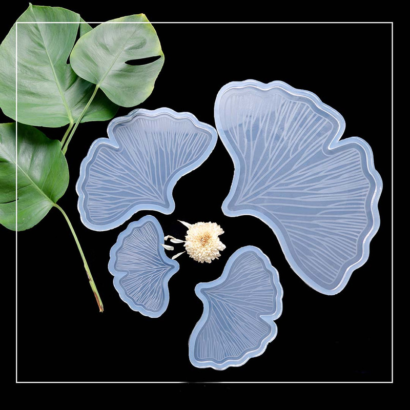 قالب رزین مدل برگ جینکو کد 65