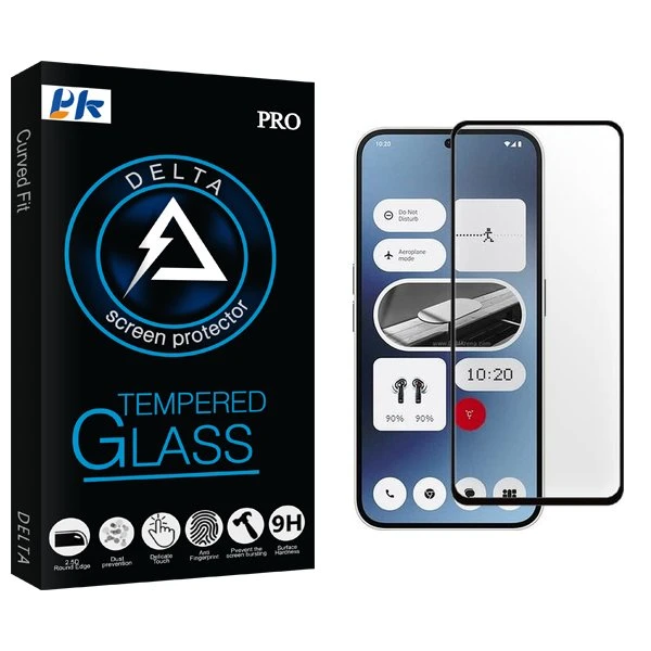 محافظ صفحه نمایش شیشه ای پی کی مدل Delta مناسب برای گوشی موبایل ناتینگ  2a
