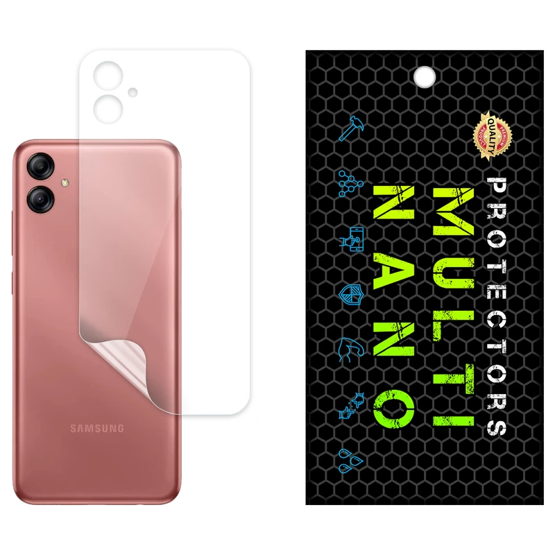 محافظ پشت شفاف نانو هیدروژل مولتی نانو مدل X-F1T مناسب برای گوشی موبایل سامسونگ Galaxy A04