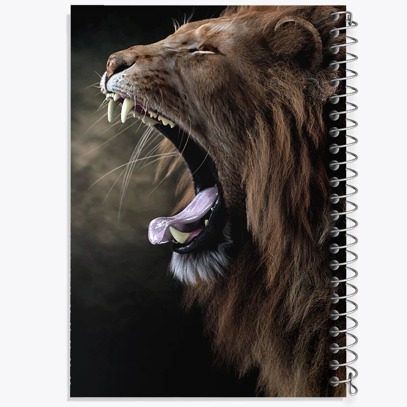 دفتر شطرنجی 50 برگ خندالو مدل شیر کد F1288