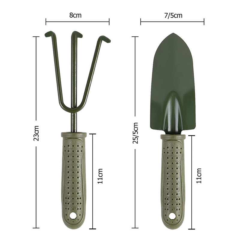 بیلچه و شنکش باغبانی مدل GSG&R_2019 مجموعه 2 عددی