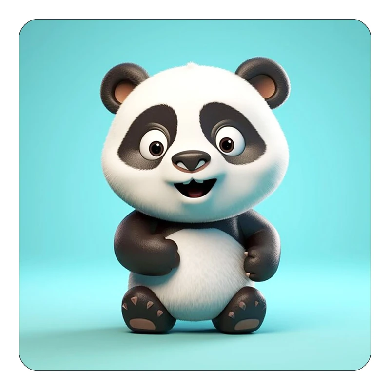 مگنت کاکتی طرح حیوانات کارتونی مدل mp27216