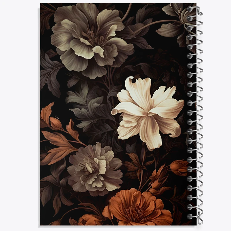 دفتر مشق 50 برگ خندالو طرح گل گلی کد N5310