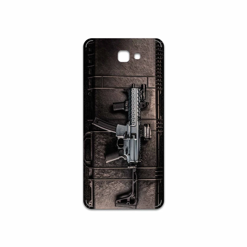 برچسب پوششی ماهوت مدل Gun مناسب برای گوشی موبایل سامسونگ Galaxy J7 Prime