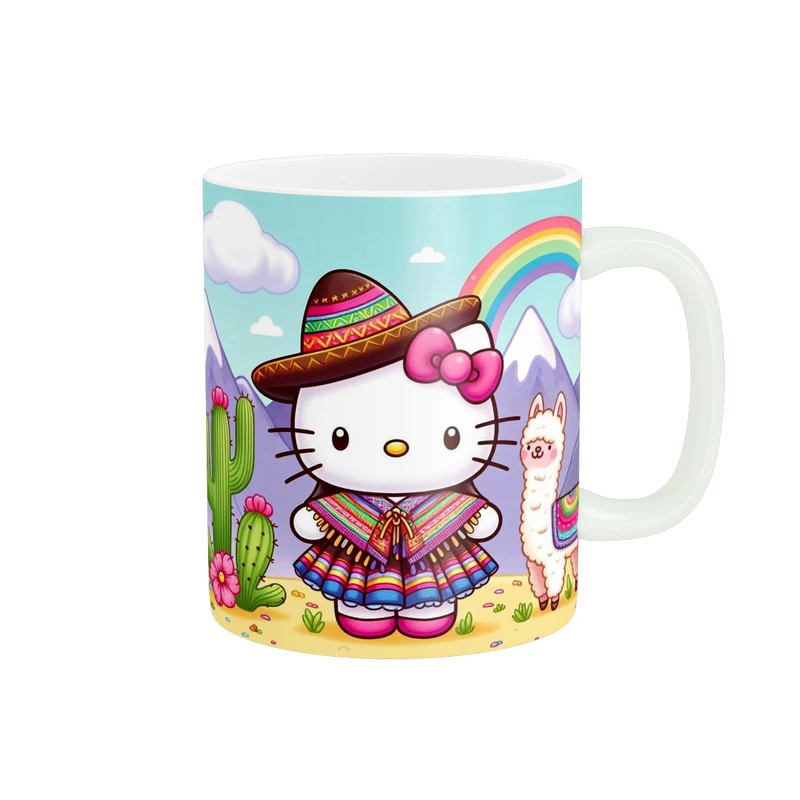 ماگ پاد آفرین طرح کیتی کد 4108