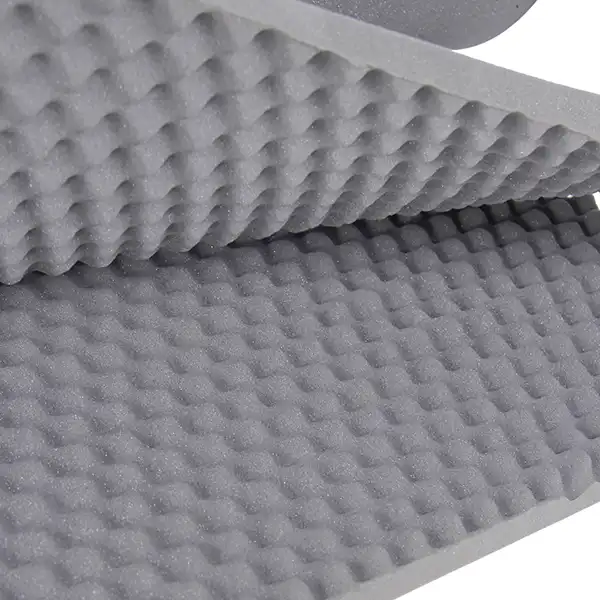 پنل آکوستیک مدل فوم شانه تخم مرغی 5 دانسیته کد 17.5 مجموعه 2 عددی