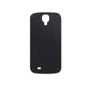 MAHOOT Black-Carbon-Fiber Cover Sticker for Samsung Galaxy S4