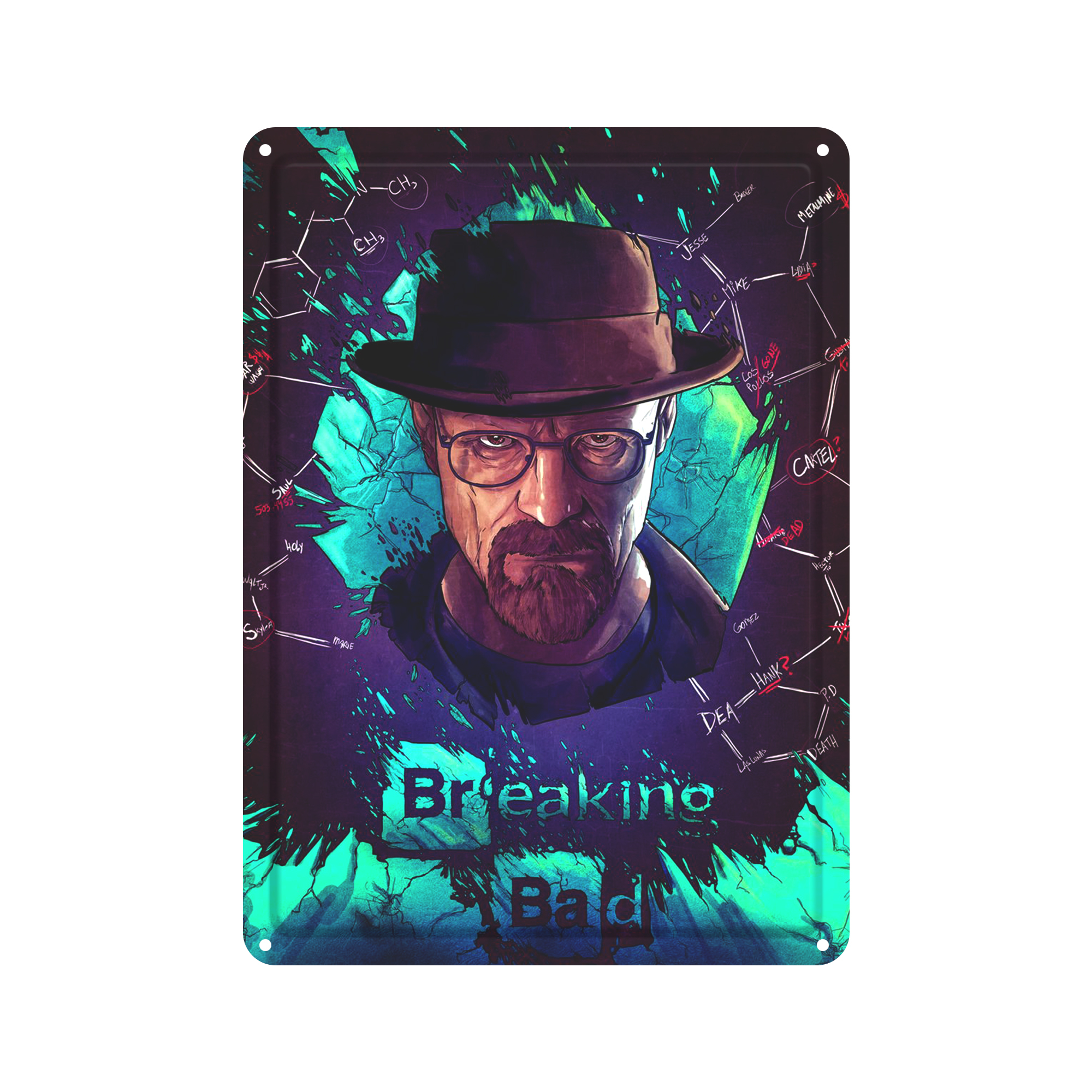 دیوارکوب مدل بریکینگ بد کد s 384 breaking bad 