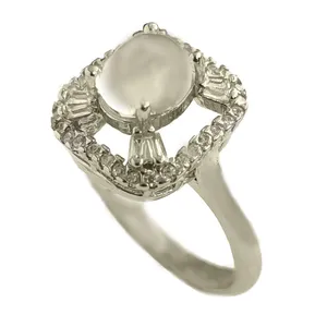 انگشتر نقره زنانه مدل در نجف DW4015