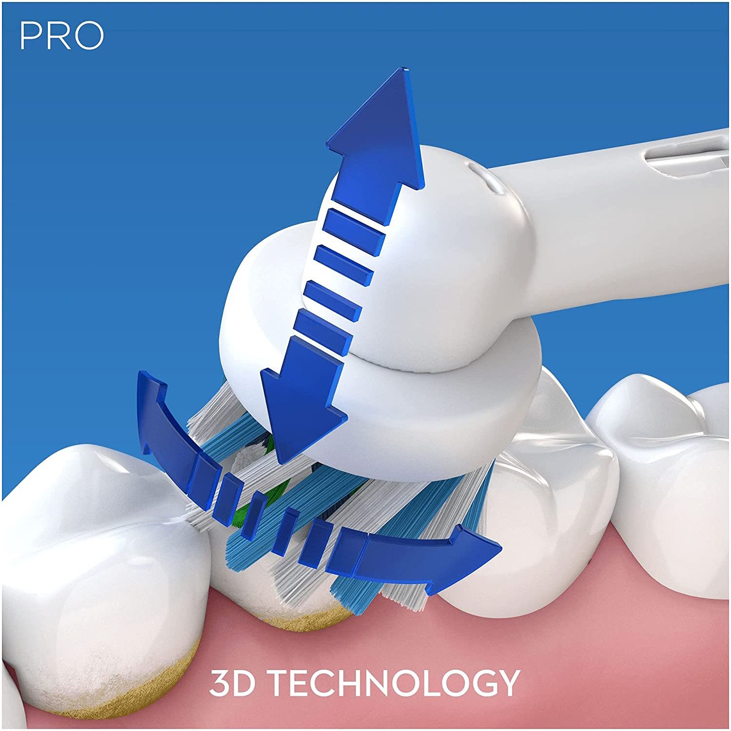 مسواک برقی اورال-بی مدل Pro 650 به همراه خمیر دندان اورال-بی مدل Expert حجم 75 میلی لیتر -  - 4