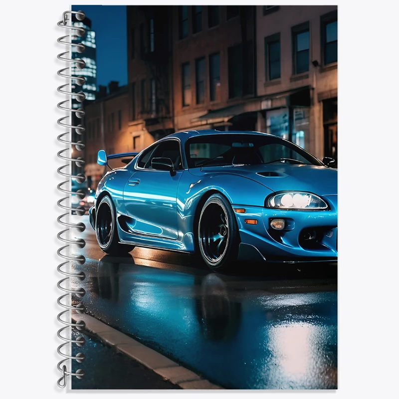 دفتر لغت 50 برگ خندالو طرح ماشین اسپرت کد F5225