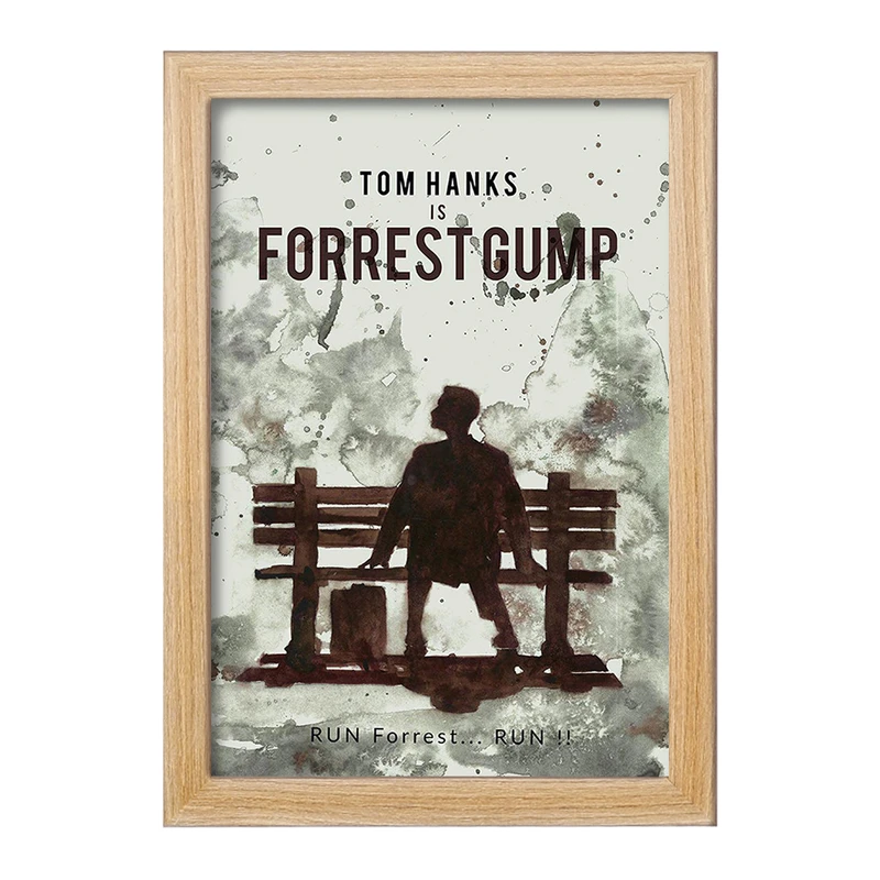 تابلو خندالو مدل فارست گامپ (Forrest Gump) کد F11343