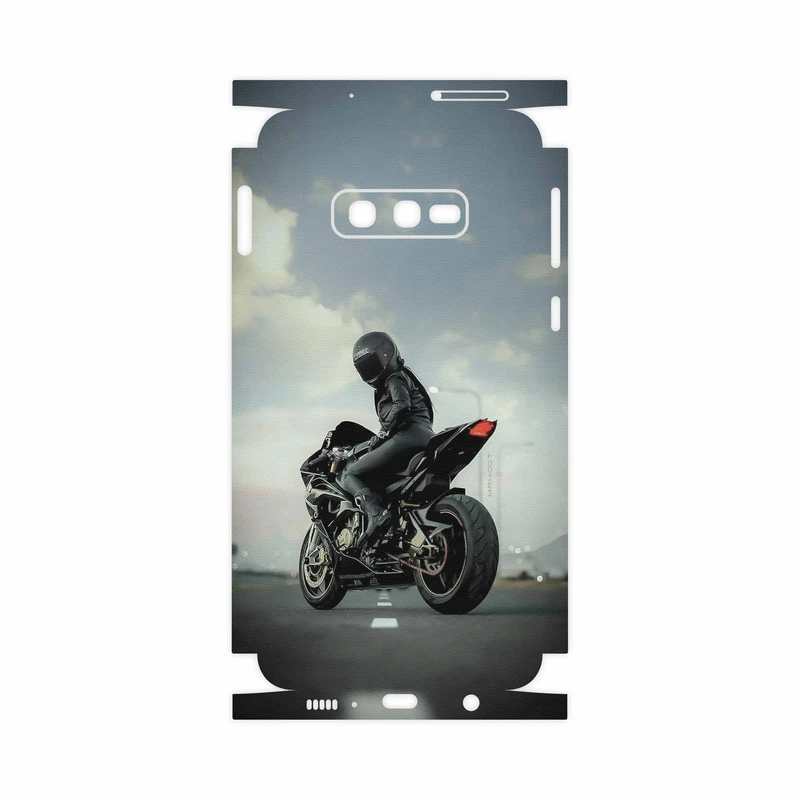 برچسب پوششی ماهوت مدل Motorcycling-FullSkin مناسب برای گوشی موبایل سامسونگ Galaxy S10e