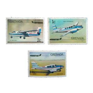 تمبر یادگاری مدل هواپیما کد a-835 مجموعه 3 عددی