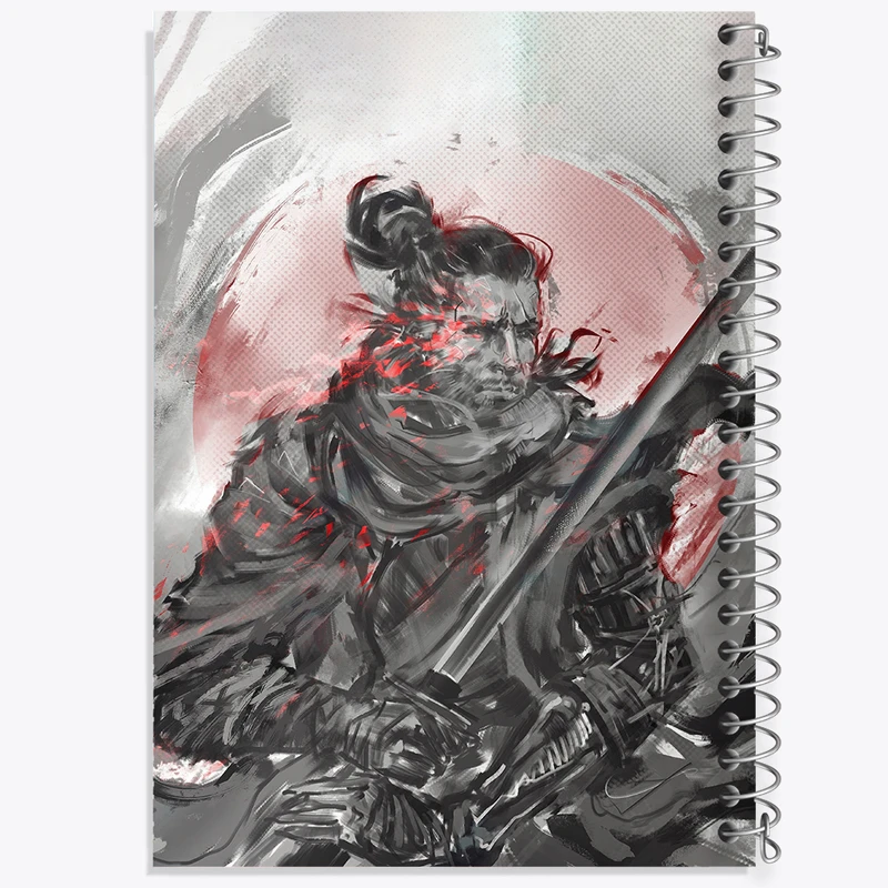 دفتر مشق 50 برگ خندالو طرح بازی سکیرو (sekiro) کد 31703