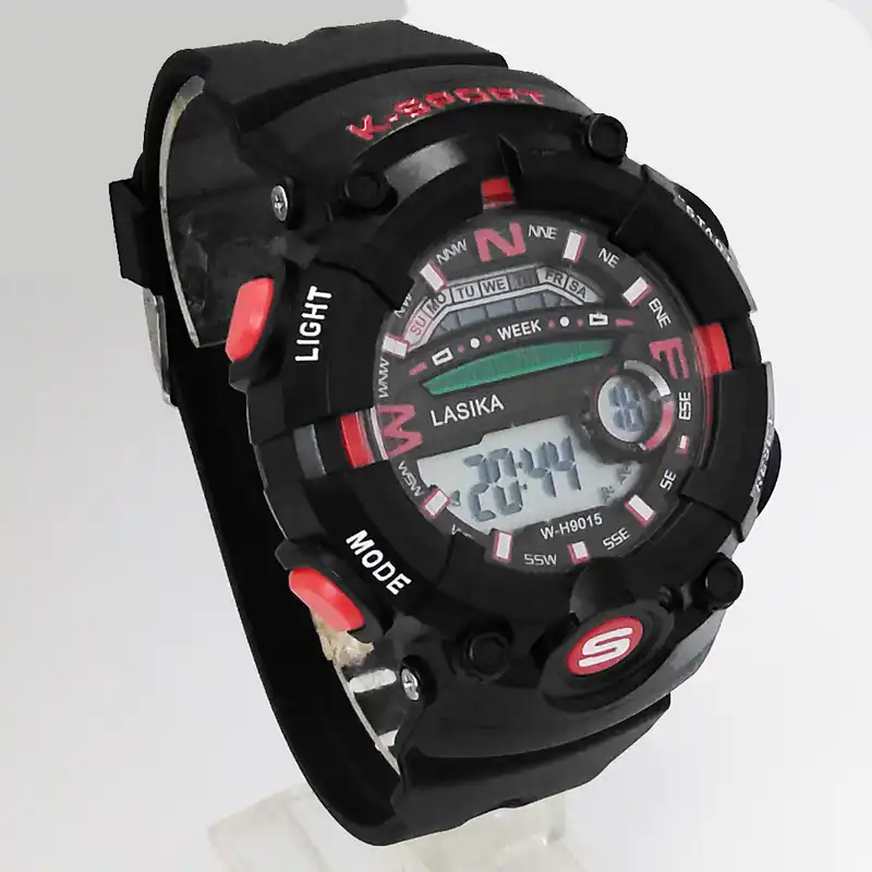 ساعت مچی دیجیتال والار مدل اسپرت چراغ دار کد 10.20